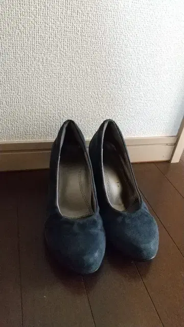 fitfit 새상품급 네이비 펌프스 스웨이드