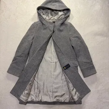 매킨토시 롱 코트 체스터 코트 울 그레이 menchi