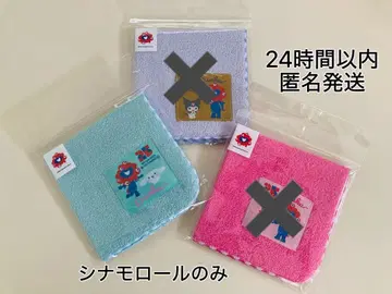 새상품 EXPO2025 미야쿠미야쿠 시나모롤 타월 손수건