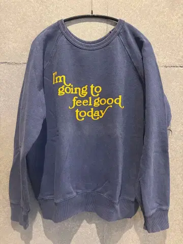 미국제 래글런 슬리브 맨투맨