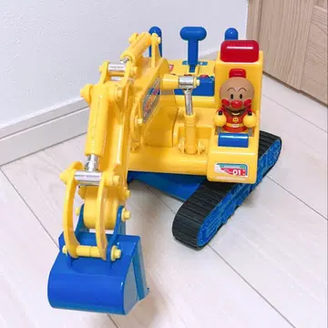 단종품 초 레어 호빵맨 전동 욕심쟁이 파워 셔블