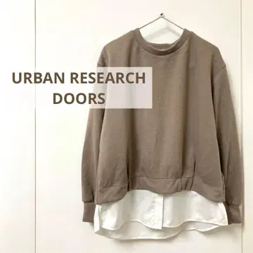 어반 리서치 도어스 밑단 레이어드 풀오버 M