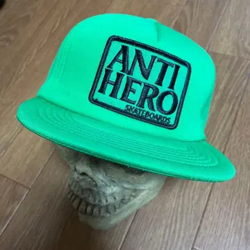ANTI HERO 그린 캡 스냅백