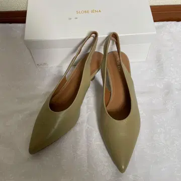 SLOBE IENA 백스린프스 펌프스 24.5cm 박스 포함