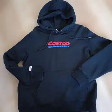 COSTCO 후드 부착 후드티 블랙