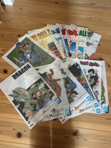 드래곤볼 제일복권 비주얼 보드 13장 세트