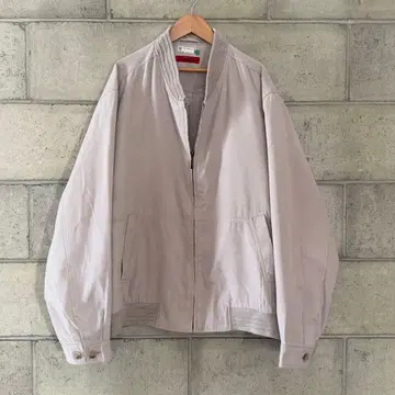 유로 페이크 스웨이드 집업 블루종