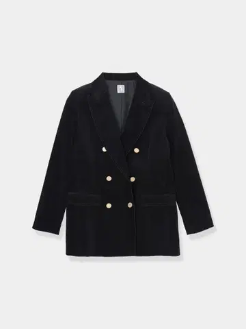 Double-breasted Corduroy Jacket