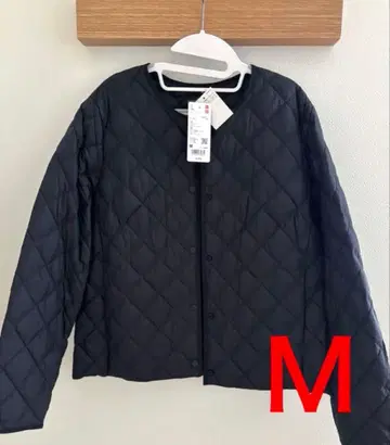 UNIQLO 웜 패디드 퀼팅 자켓 (블랙)