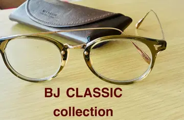 [ 새상품급 ] BJ CLASSIC COMBI 브라운 계열 안경