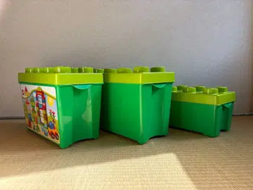 LEGO Duplo 그린 컬러 수납 박스 세트