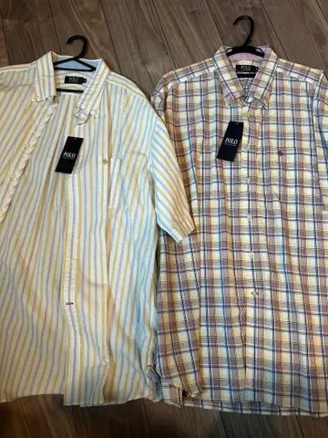 POLO 반팔 셔츠 2장 세트 5L 미사용 새상품