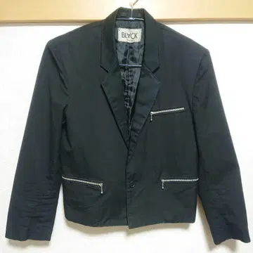 80s BLVCK 테일러드 자켓 숏 기장