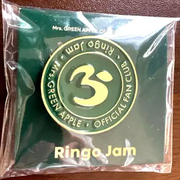 미세스 그린애플 FC 한정 핀 배지 Ringo jam