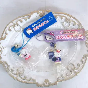 헬로키티 온천 핑퐁 클럽 온천 버전 스트랩