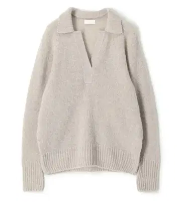 투모로우랜드 보르지 / 퍼프믹스 폴로 니트 그레이 스웨터