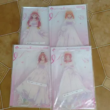 제일복권 온라인 5등분의 신부 F상 빅 아크릴 스탠드 세미 컴플리트