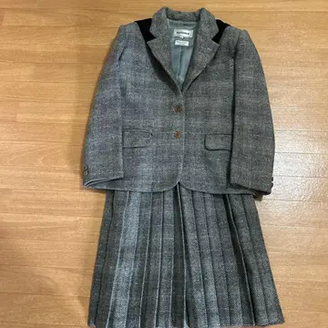 레노마 정품 트위드 패턴 셋업