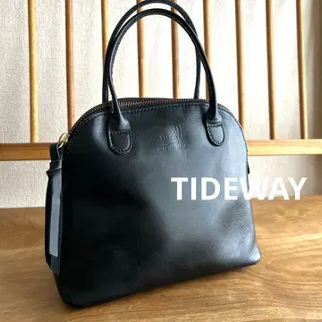 TIDE WAY | LIGHT LEATHER BOSTON S 블랙