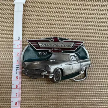 1957 Thunderbird 벨트 버클