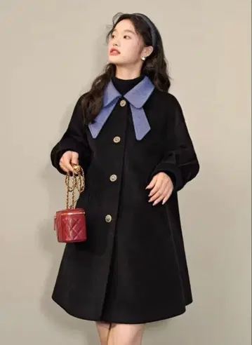 kuose풍 리본 코트