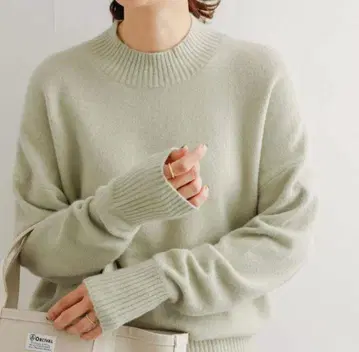 DOORS 모찌모찌 크루넥 니트 discoat, 레카, Vis