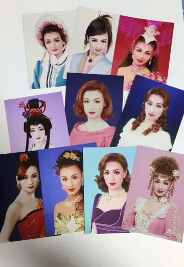 다카라즈카 단 레이 스틸 사진 10장 세트