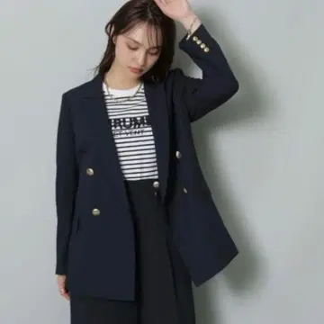 리랜드트루 더블 버튼 자켓 네이비 1(S)