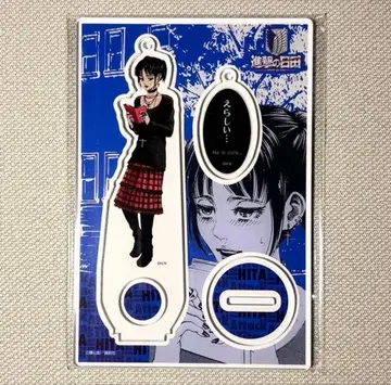 진격의 거인 미카사 진격의 히타 콜라보 굿즈 스쿨 카스트 아크릴 스탠드