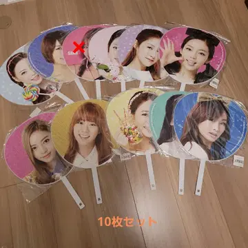 K-POP 아이돌 부채 10장 세트 KARA