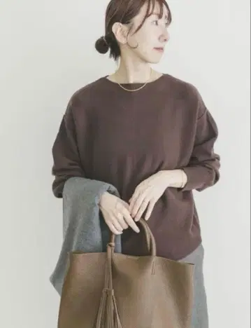 ITEMS URBANRESEARCH 리시 니트