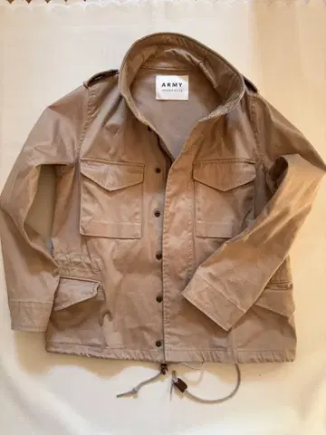 ARMY UPPER HIGHT 베이지 밀리터리 자켓