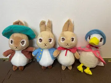 피터 래빗 봉제 인형 4개 세트
