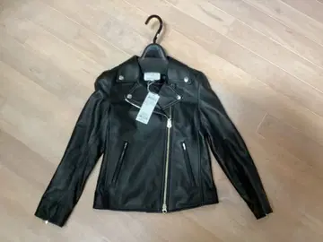 새상품 23구 작은 사이즈 30 블랙 라이더 가죽 자켓