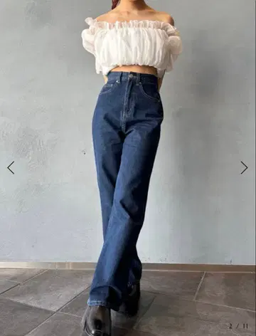 TWW 데님 deep-navy XXS/S_long