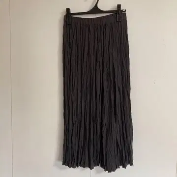 미즈이로 인드 그레이 롱 스커트