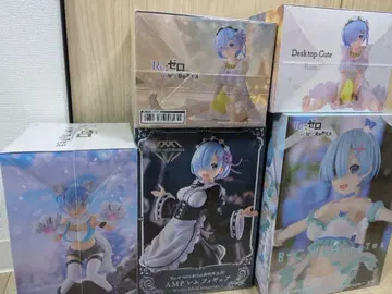 [ 새상품 미개봉품 ] Re: 제로 렘 피규어 5체 세트 묶음 판매