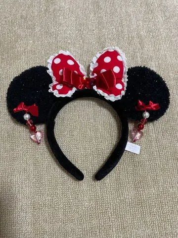 디즈니 미니 귀찌 포함 머리띠