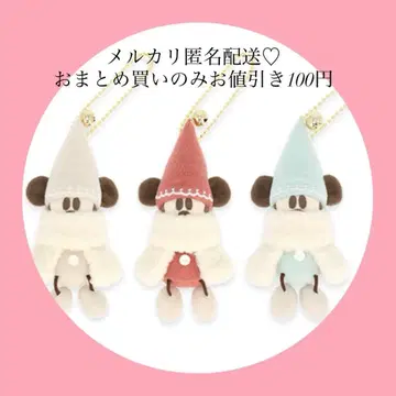 디즈니 크리스마스 릴린린 인형 배지 바 참 세트