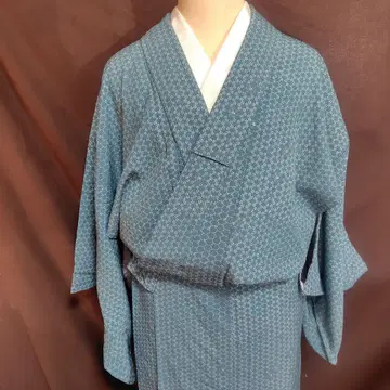 폴리에스테르 코몬 기장 157 새상품급 워셔블 기모노