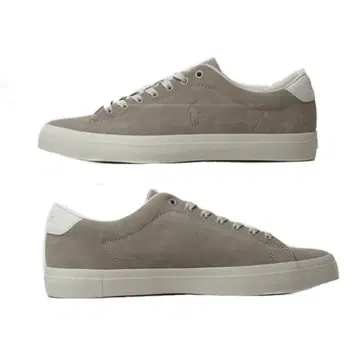 [ 새상품 미사용 ] 랄프 로렌 베이지 스웨이드 스니커즈