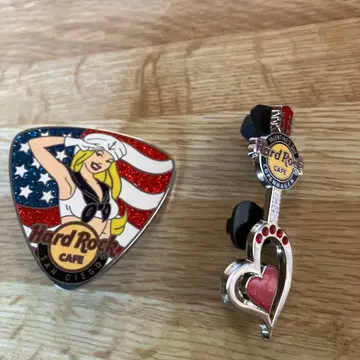 하드 록 카페 핀 배지 세트