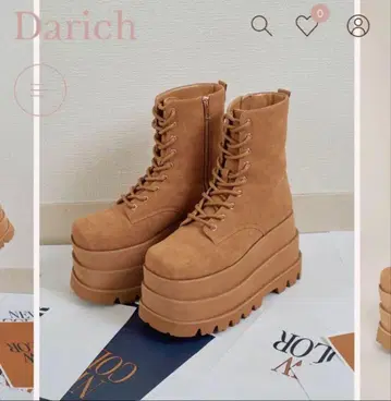 Darich 트리플 밑창 엔지니어 부츠 CAM L 사이즈