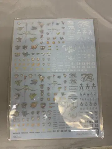 [ 미개봉 ] 건담 데칼 디럭스 DX09 ADVANCE OF Z