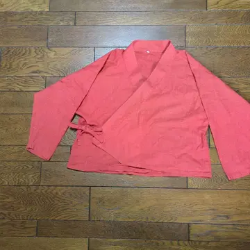 타카하시 기모노 공방 오렌지 키키 상하의 세트 오렌지