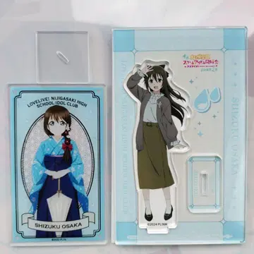 니지가사키 사쿠라자카 시즈쿠 아크릴 스탠드 아크릴 카드 세트