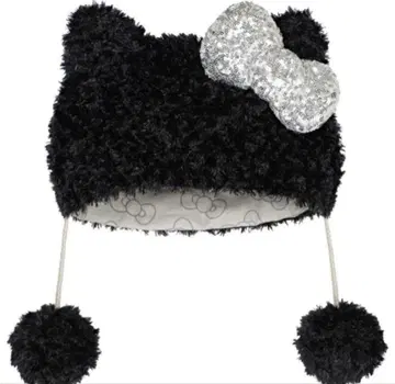 usj 유니버셜 키티 모자 팬캡 헬로키티 블랙