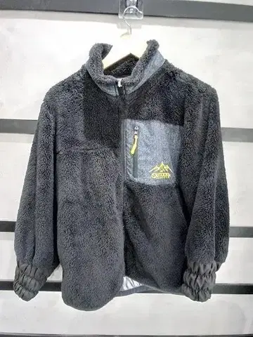 [ 구제 의류 ] 아웃도어 보아 자켓 안감 알루미늄 프린트 XL 블랙