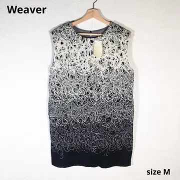 미사용품 Weaver 위버 슬리브리스 원피스 M 그라데이션