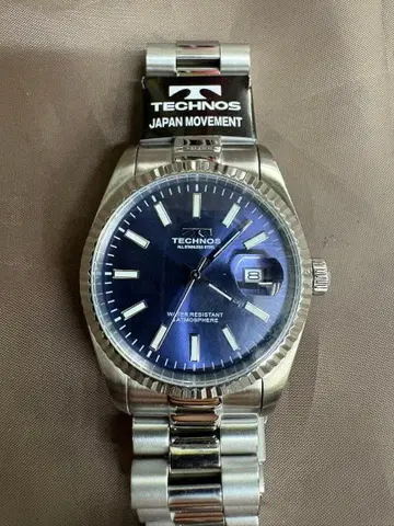 테크노스 남성용 손목시계 쿼츠 T9C25SN 새상품